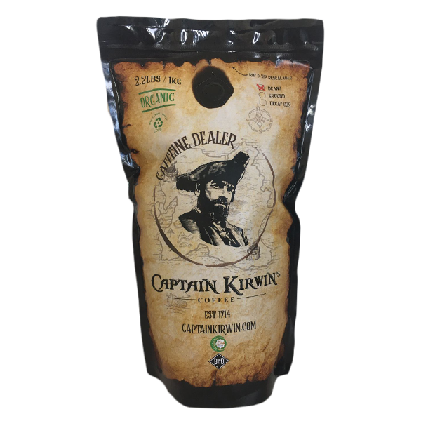 Captain Kirwin's Organic Coffee - 1kg Beans