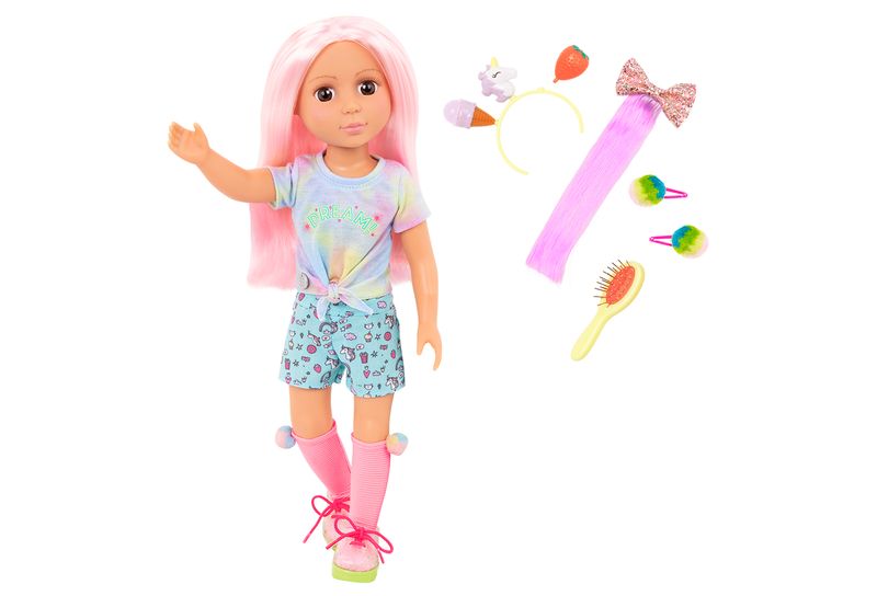 Glitter Girls 14 Inch Hairplay Doll Nixie Pink Hair