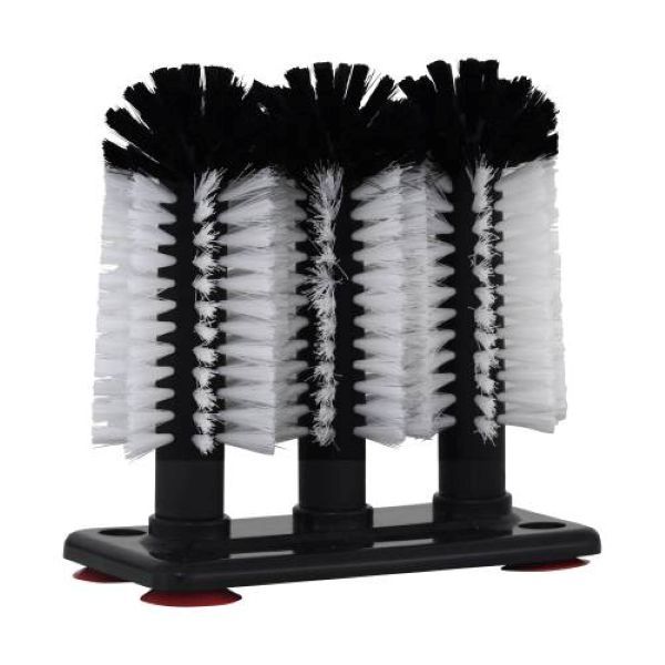 Glass Washer - Manual 3-Head - 200mm