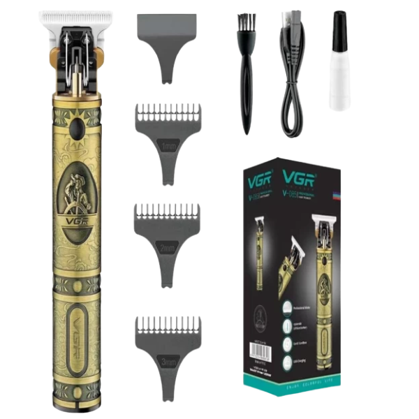 Hair or Beard Trimmer - VGR Professional, Rechargeable Lithium Battery