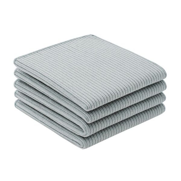 4-Pack Microfibre Cleaning Cloths - 30x40cm