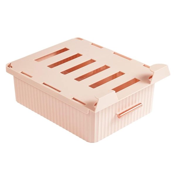 Under Shelf Sliding Underwear Drawer - Pink