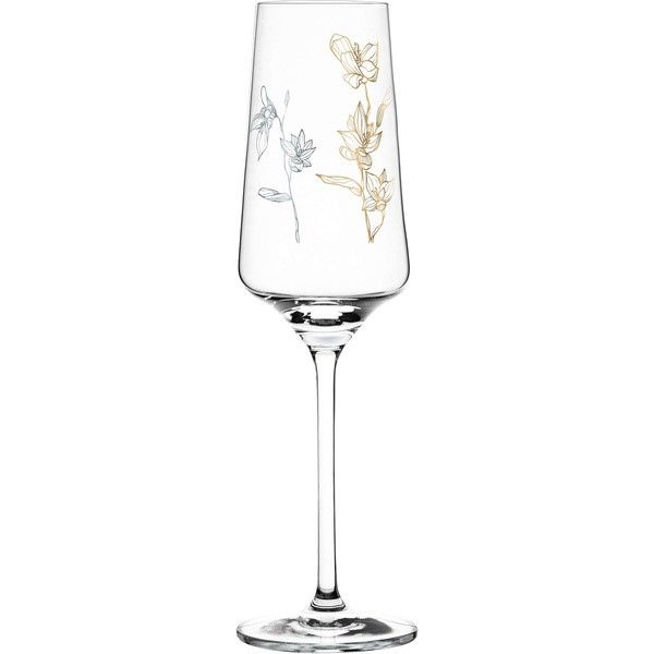 Ritzenhoff Pink Touch Prosecco Glass 233ml - Marvin Benzoni Design