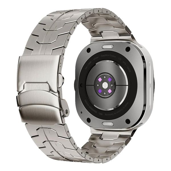 Titanium Alloy Link Band compatible with Samsung Galaxy Watch 8/Classic