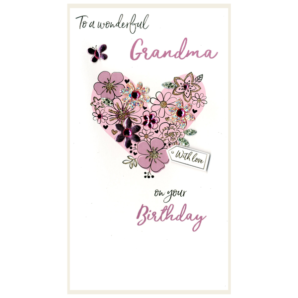 Greeting Card - Birthday Grandma