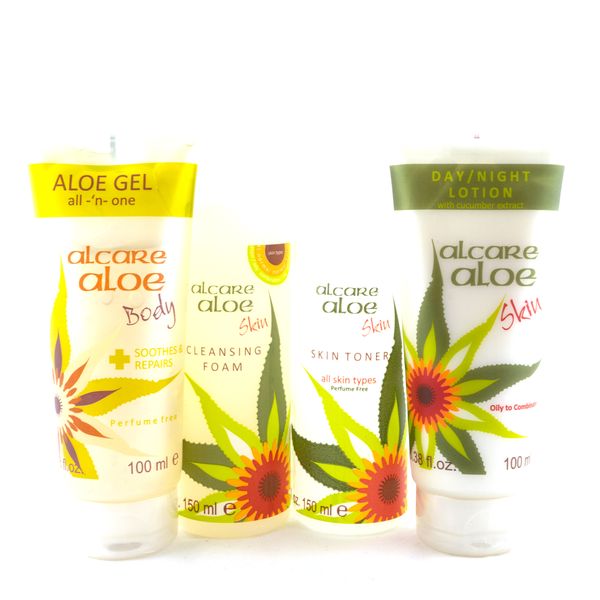 Alcare Aloe Skincare Pack - Oily Skin