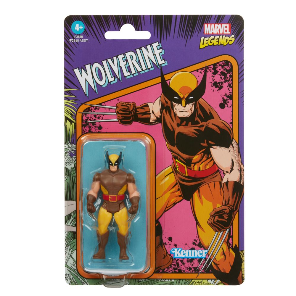 Marvel Legends Series 3.75-inch Retro 375 Collection Wolverine F3810 ...