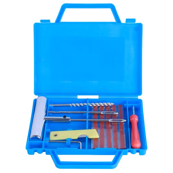 Portable Vacuum Tire Emergency Repair Tool Kit-12 Piece