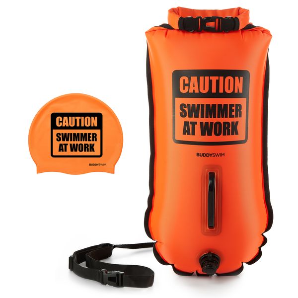 Buddyswim Dry Bag Buoy CSW 28lt, Orange