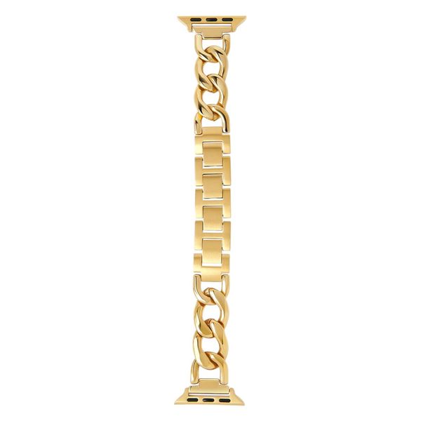 Elegant Chain Watch Strap With Link Remover - 42-49mm - Gold