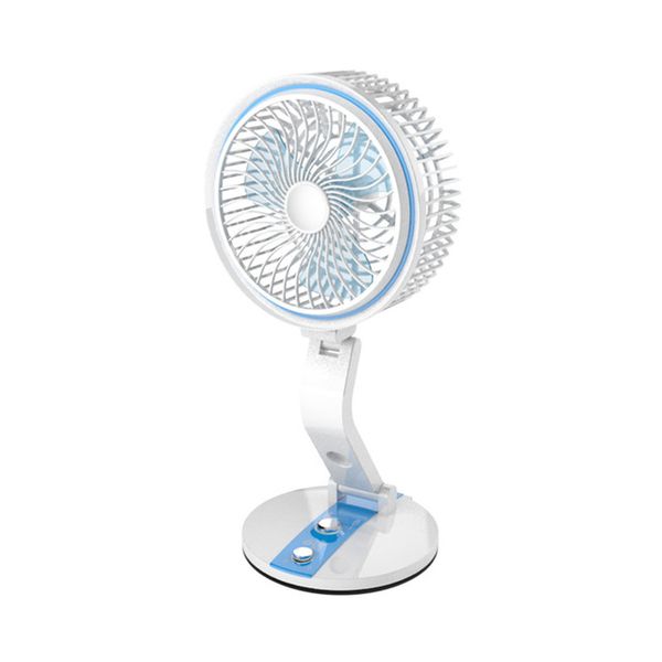Rechargeable USB Folding Electric Fan With LED Light