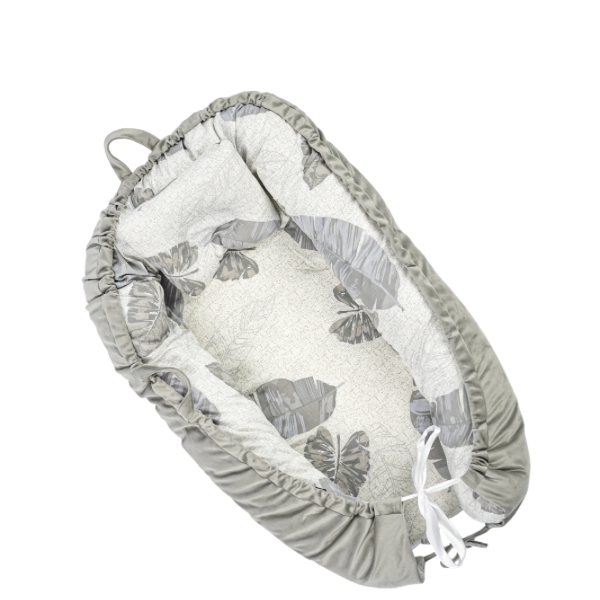 Sleeping Pod &amp; Pillow - Soft Portable Baby Nest