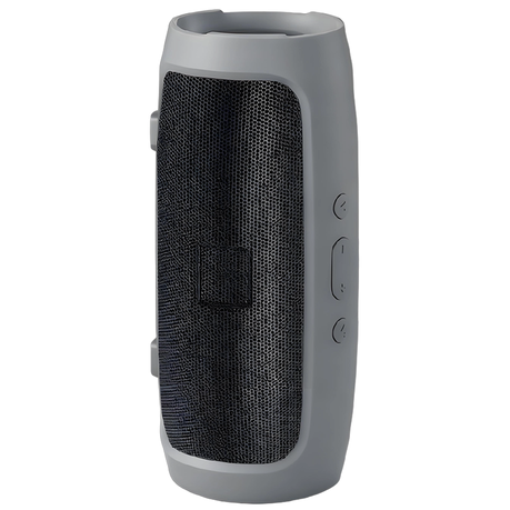 Grey Wireless Bluetooth Speaker Portable Hi-Fi Sound USB TF Support Image