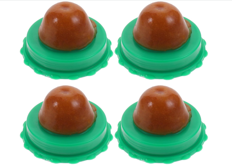 Cat Catnip Ball Natural Licking Edible Wall Stick on Cat Licker Toy Treats