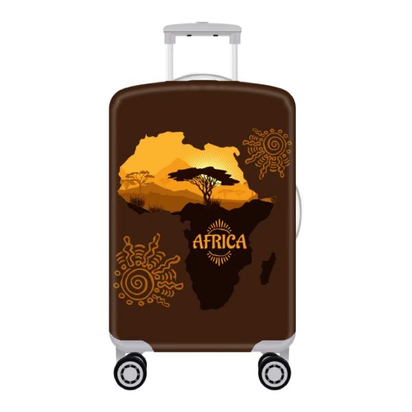 Printed Stretch Luggage Cover Protector