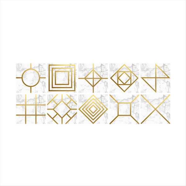 Marble Decorative Adhesive Tile Stickers E L