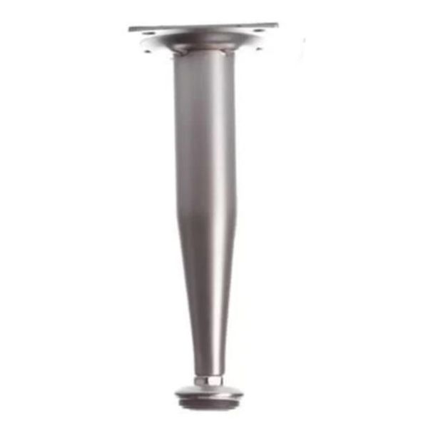 ROCO Tapered Adjustable Leg Brushed Dull Nickel 100mm