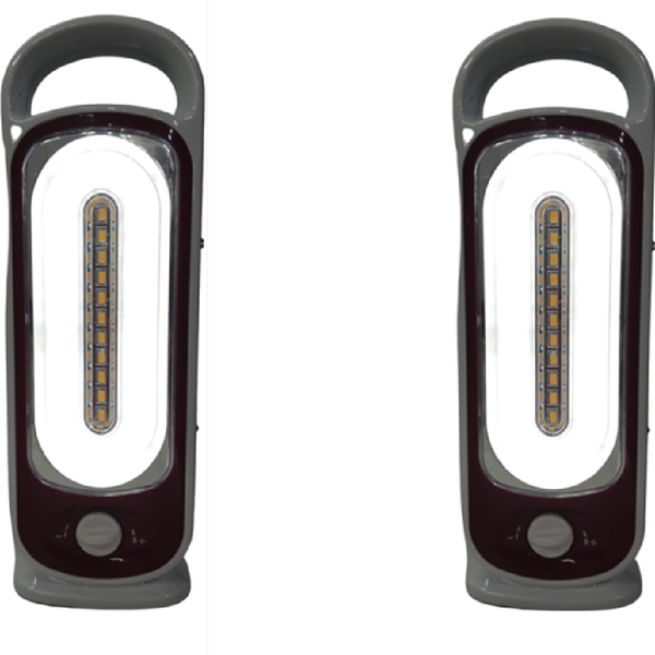 Rechargeable Emergency Dimmable LED Light pack of 2 Units