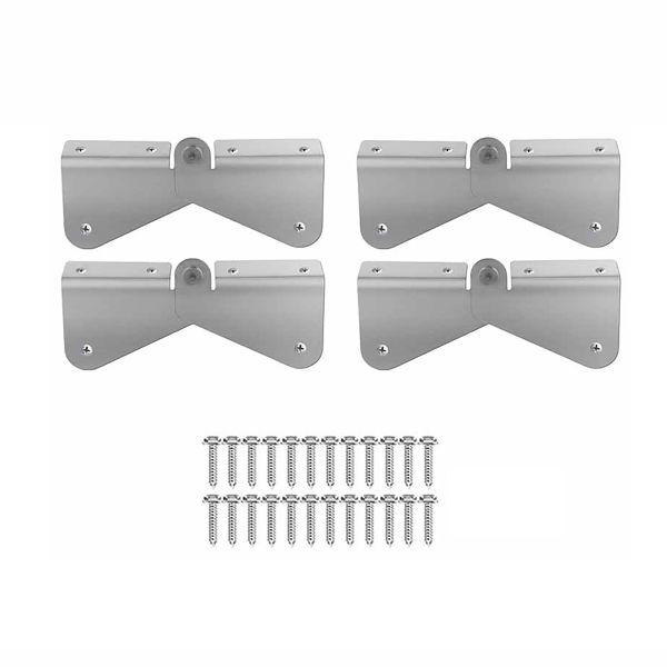 4Piece Gutter Downspout Extension Hinge Rain Gutter Downspout Flip Up Hinge