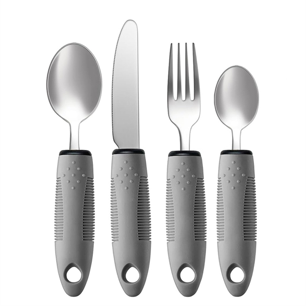 Adaptive Utensils Set Adaptive Utensils 4Pcs For Hand Tremors