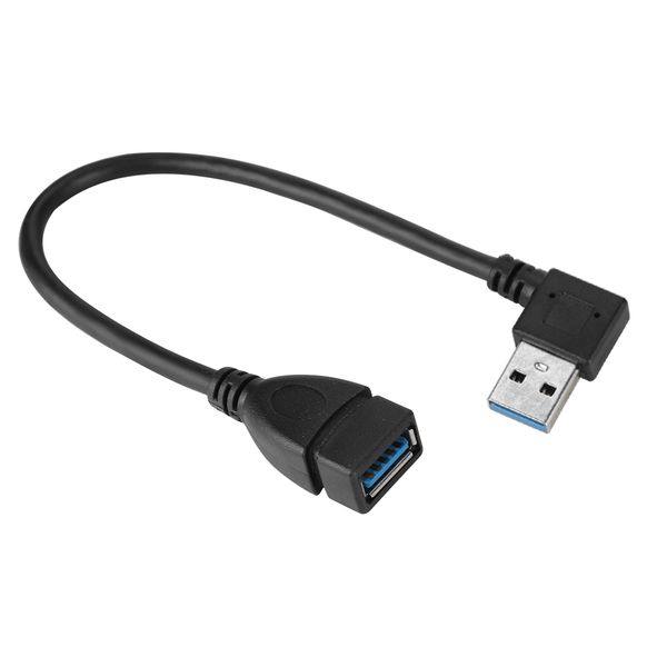 90 Right Angle USB 3.0 Cable Right Bend