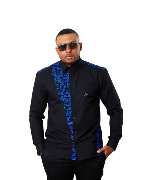 Selphies Mo-Afrika Prints Ardhi African Traditional Smart Formal Shirt