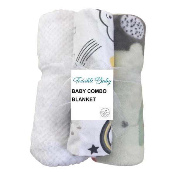 Gift Pack Twinkle Baby Blanket- 3 Blanket