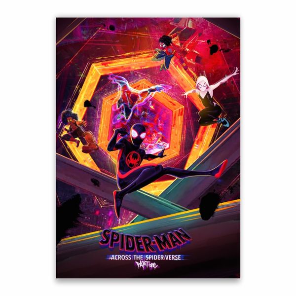 Spider-Man Across The Spiderverse Part One Poster - A1