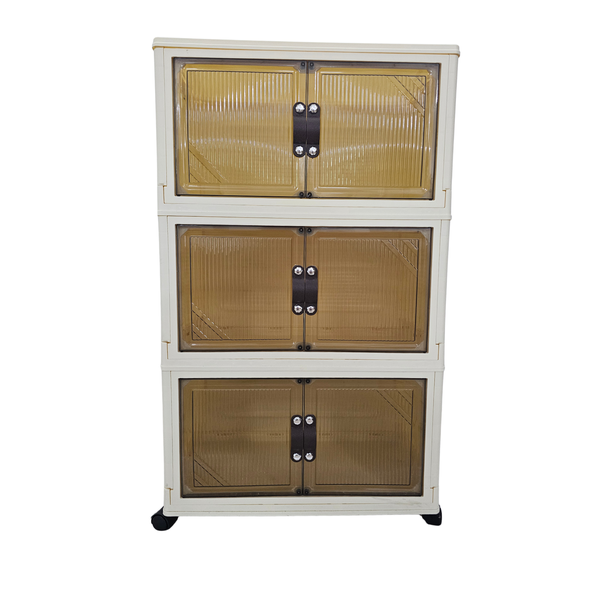 Three-Layer | 34L | Stackable Storage Unit