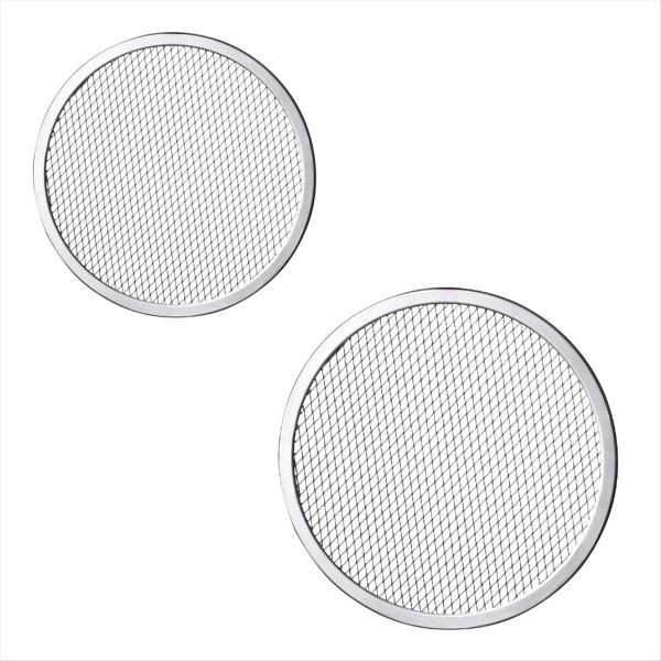 Pizza Tray With Holes Non-Stick Pizza Tray