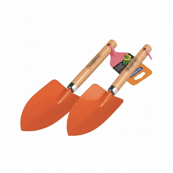 Tramontina Orange Hand Garden Trowel with Comfortable Handle - 2 Pack