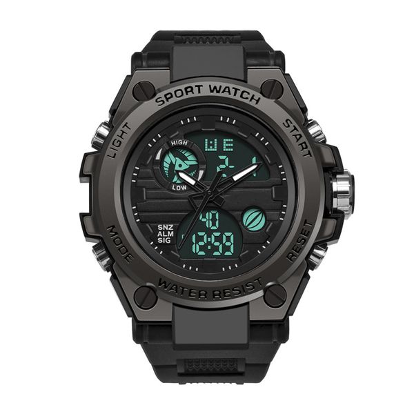 Mens Digital Watch Sport Military Wrist Watch Waterproof LED Alarm Outdoor