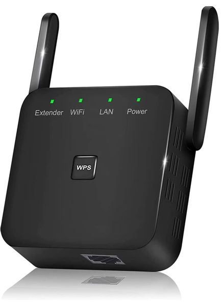 Fast WiFi Range Extender 300Mbps with Ethernet Port, 2.4GHz