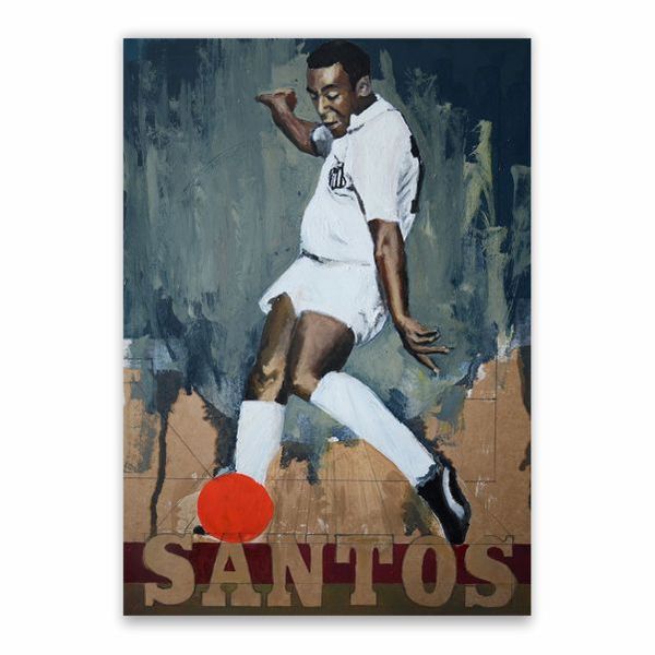 Pele Santos Poster - A1