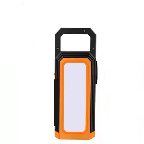 Handheld Outdoor Solar Powered Flashlight LED Camping with Power Bank