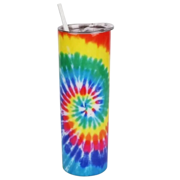 Stainless Steel Skinny Tie Dye Tumbler - 20 OZ