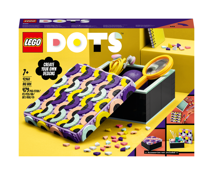 LEGO® DOTS Big Box 41960 DIY Craft Decoration Kit (479 Pieces)