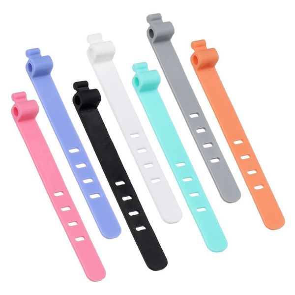 Decor DIY Multifunctional Adjustable Computer Cable Organiser Set of 7(8cm)