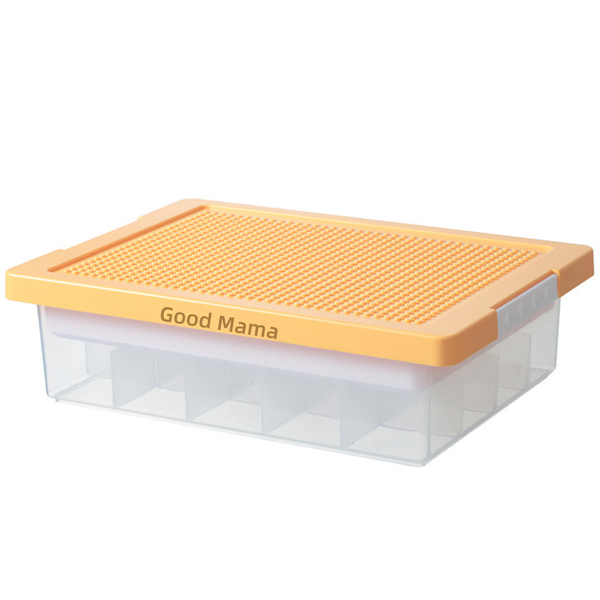 GoodMama Building Blocks Toys Storage Organizer Container Box 2 Layer