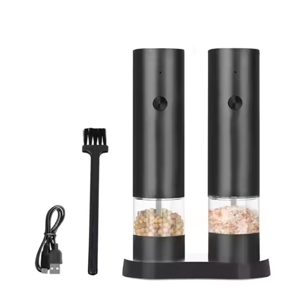 Rechargeable Electric Salt &amp; Pepper Grinder Set