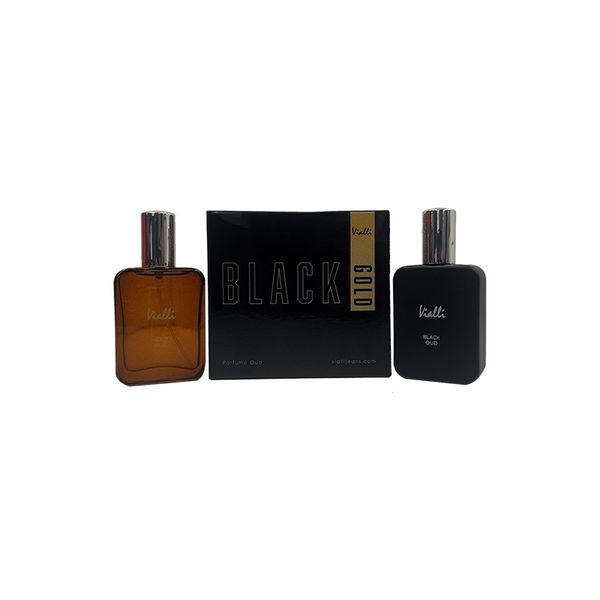 Vialli Black Oud and Gold Oud Travel Pack Perfume