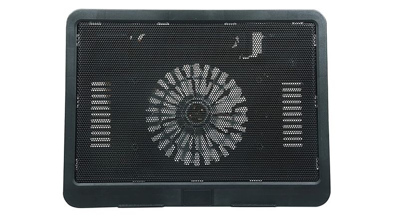 Black Portable High Performance Notebook Cooler-M19