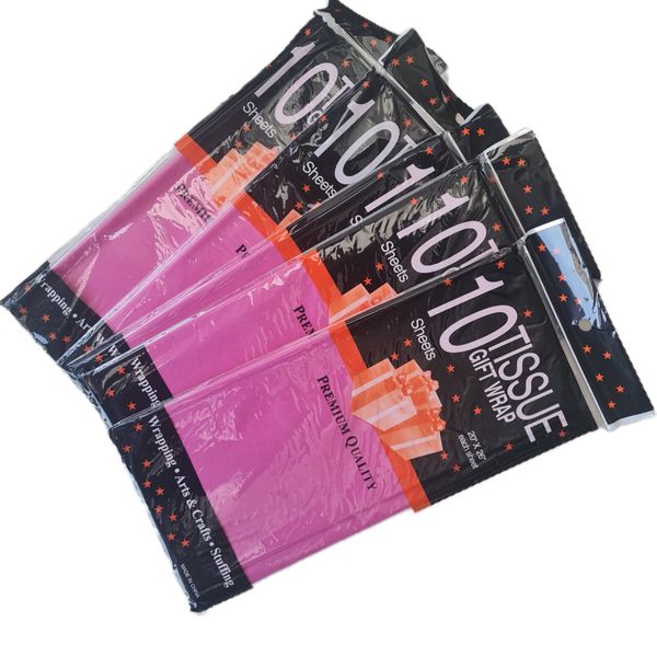 Pink Tissue Paper/Gift Wrap - 50 pcs