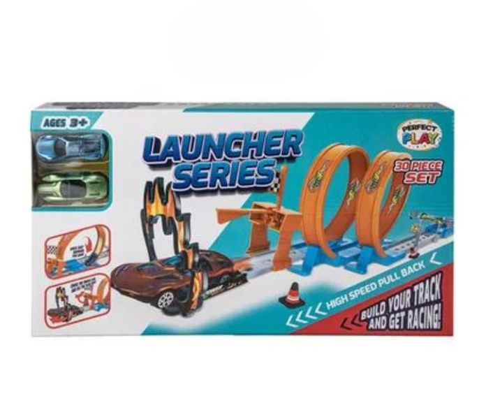 Fast Lane Launch Pack - 2-Loop Stunt Track 42×42 cm