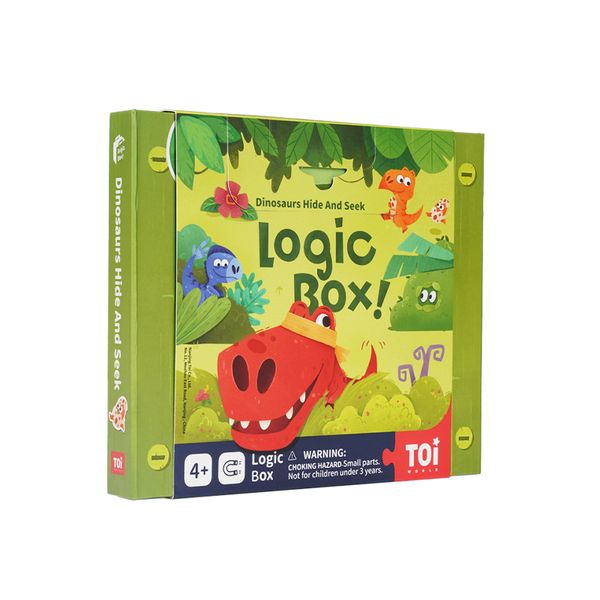 Toi Dinosaurs Hide and Seek Logic Box