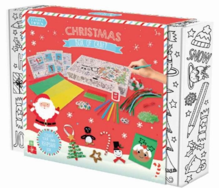 Tinsel Town Christmas Box of Craft