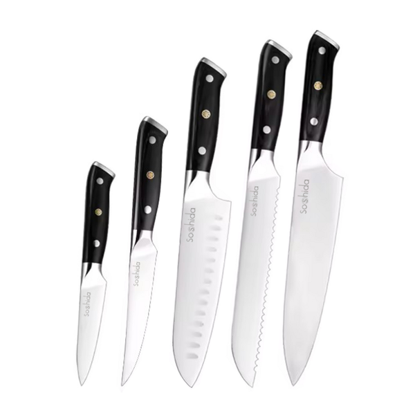 Soshida Ultra 5-Piece Chef Knife Set