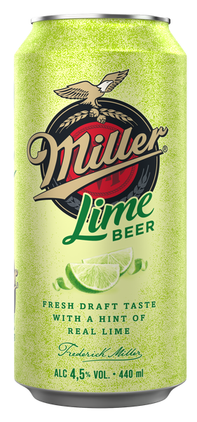 Miller Genuine Draft Lime 24x 440ml Cans