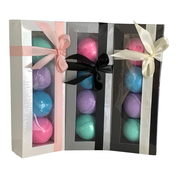 Three Fizzy Fragranced Bath Bomb Gift Packs Each With 4x45g Bathbombs
