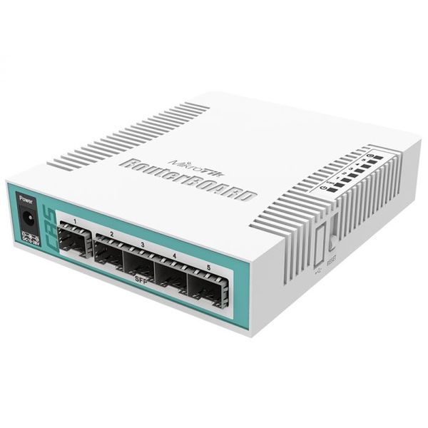 MikroTik Cloud Router Switch 5 Port SFP 1 PoE SFP Combo Port